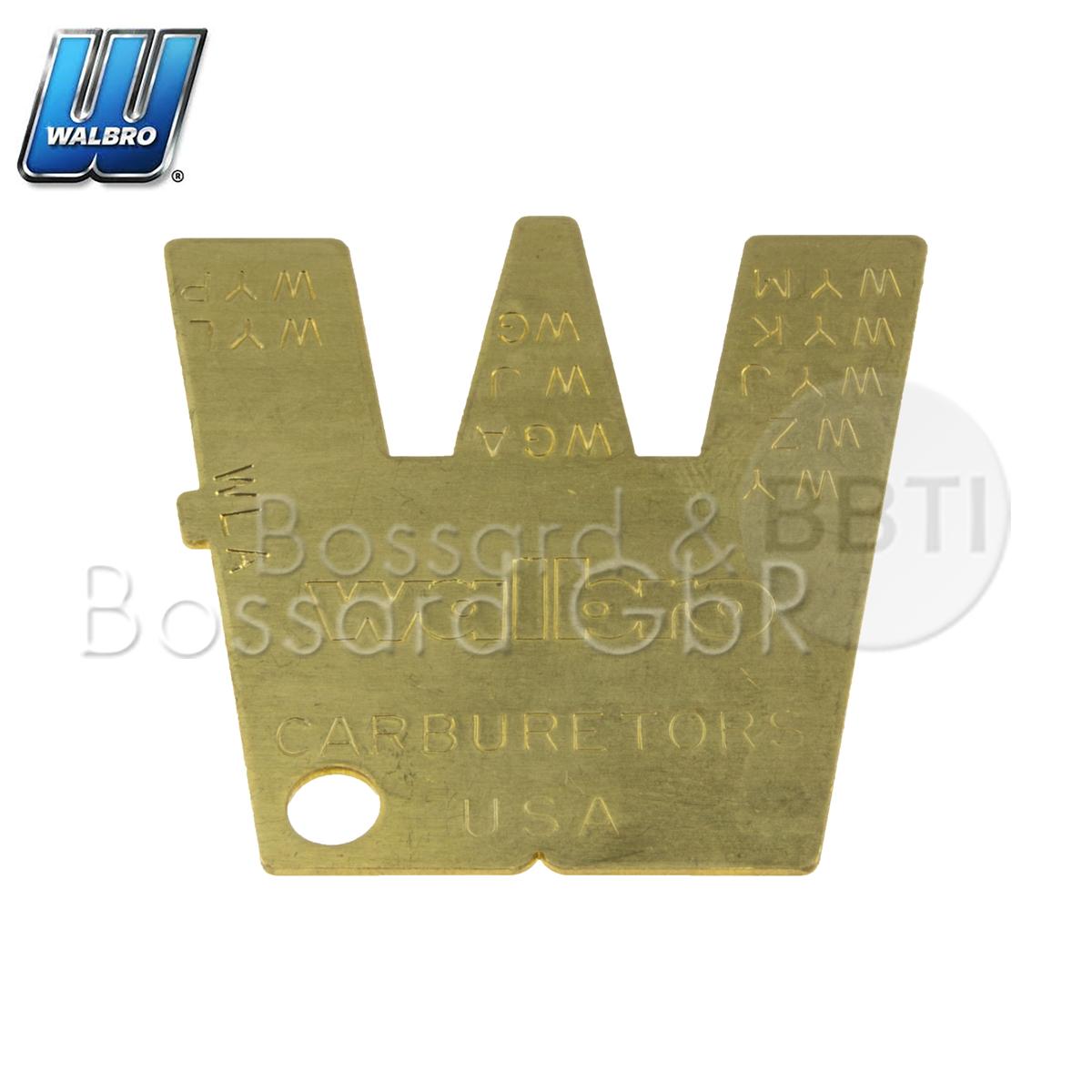 thumbnail image 2 of Genuine Walbro Metering Lever Gauge Tool 500-13 – For 2-Stroke Carburetor Adjustment 2 of 11