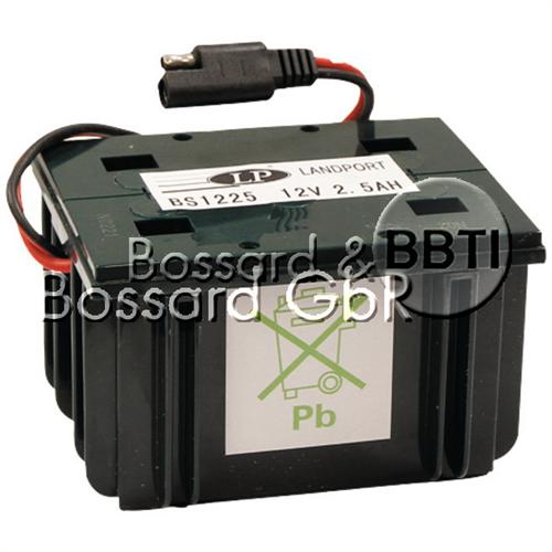 Starterbatterie 12V 2,5 A für Handrasenmäher 