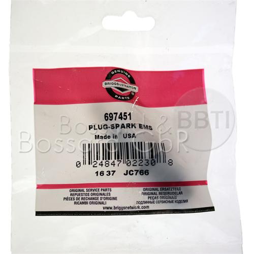 697451 - Zündkerze Briggs & Stratton